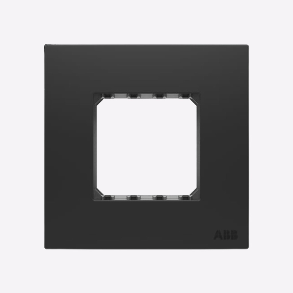 2G RJ45 DATA SOCKET FACE PLATE MILLENIUM SILK BLACK - ABB | Plaza ...