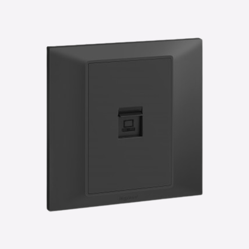 1G RJ45 DATA SOCKET BELANKO-S ANTHRACITE - LEGRAND | Plaza Middle East