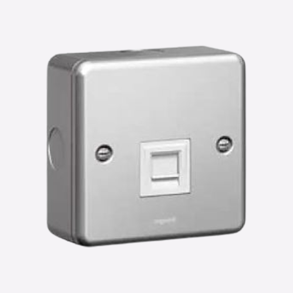 1G RJ45 DATA SOCKET SYNERGY METAL CLAD - LEGRAND | Plaza Middle East