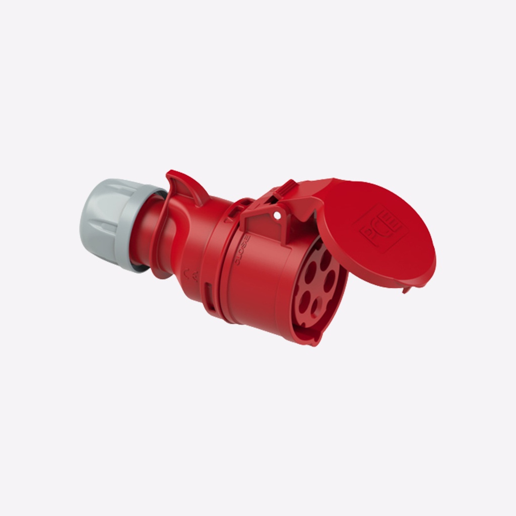 INDUSTRIAL SOCKET 32A 3P+E+N IP44 - PCE AUSTRIA | Plaza Middle East