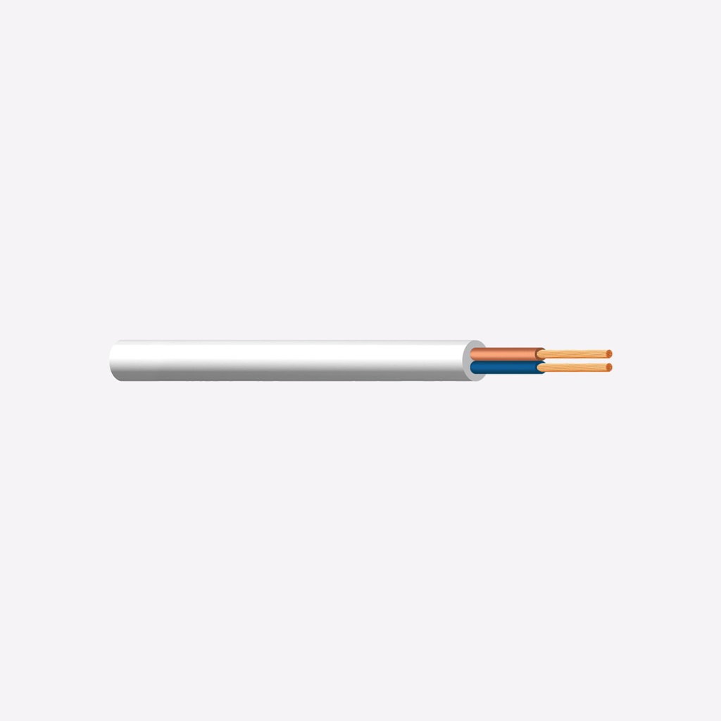Buy PVC Flexible wire 2C X 1MM White - RR Online Dubai, UAE